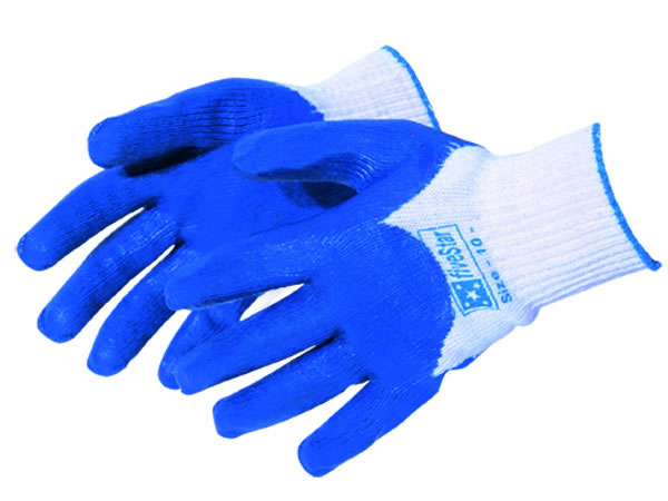MRİG003 Latex Kaplı Örme İş Eldiveni (Mavi) - 
