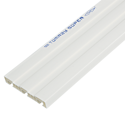 PVC Perde Rayları 3lü Süper - R-3200