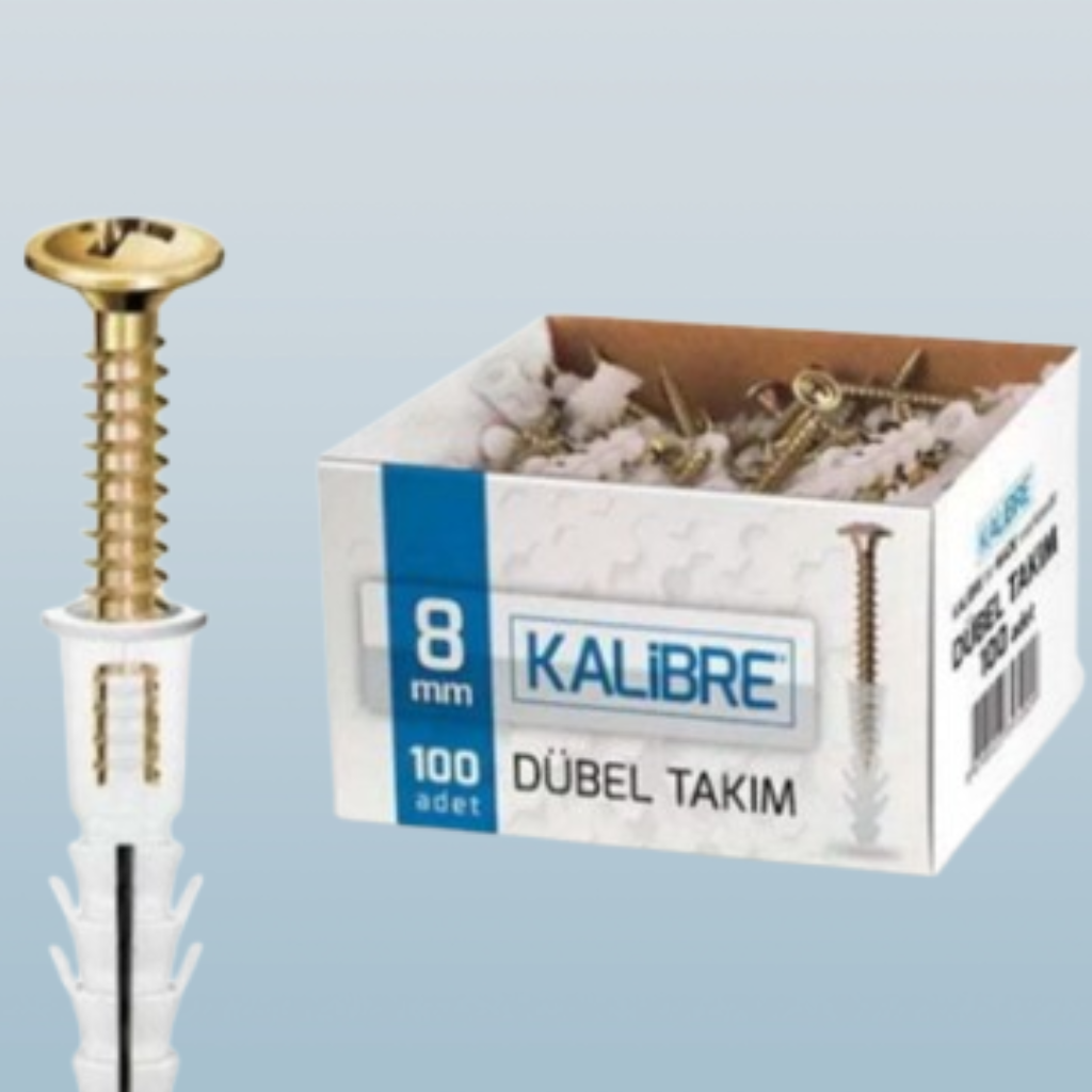 Kalibre Takım (Pul Başlı) 8mm -KAV02