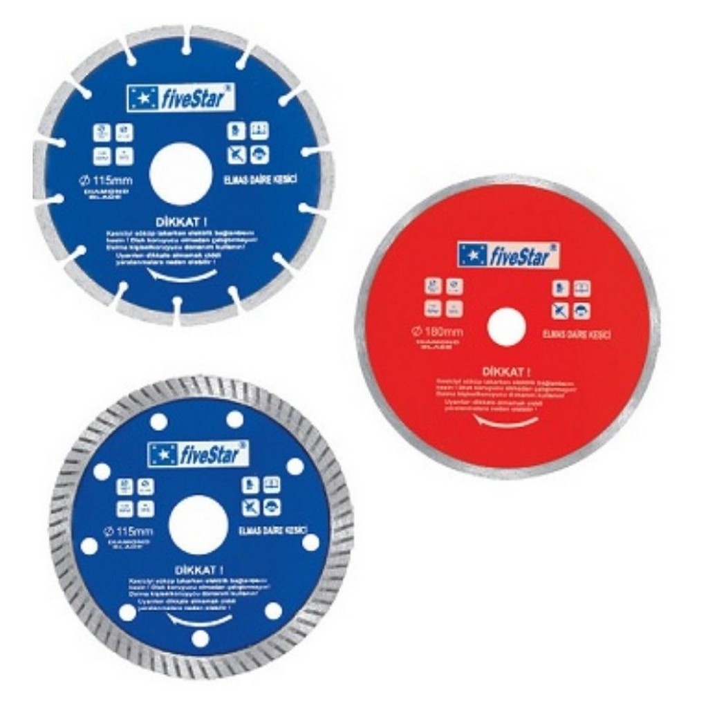 Segmentli Daire Testere / Tuğla (230 mm) -